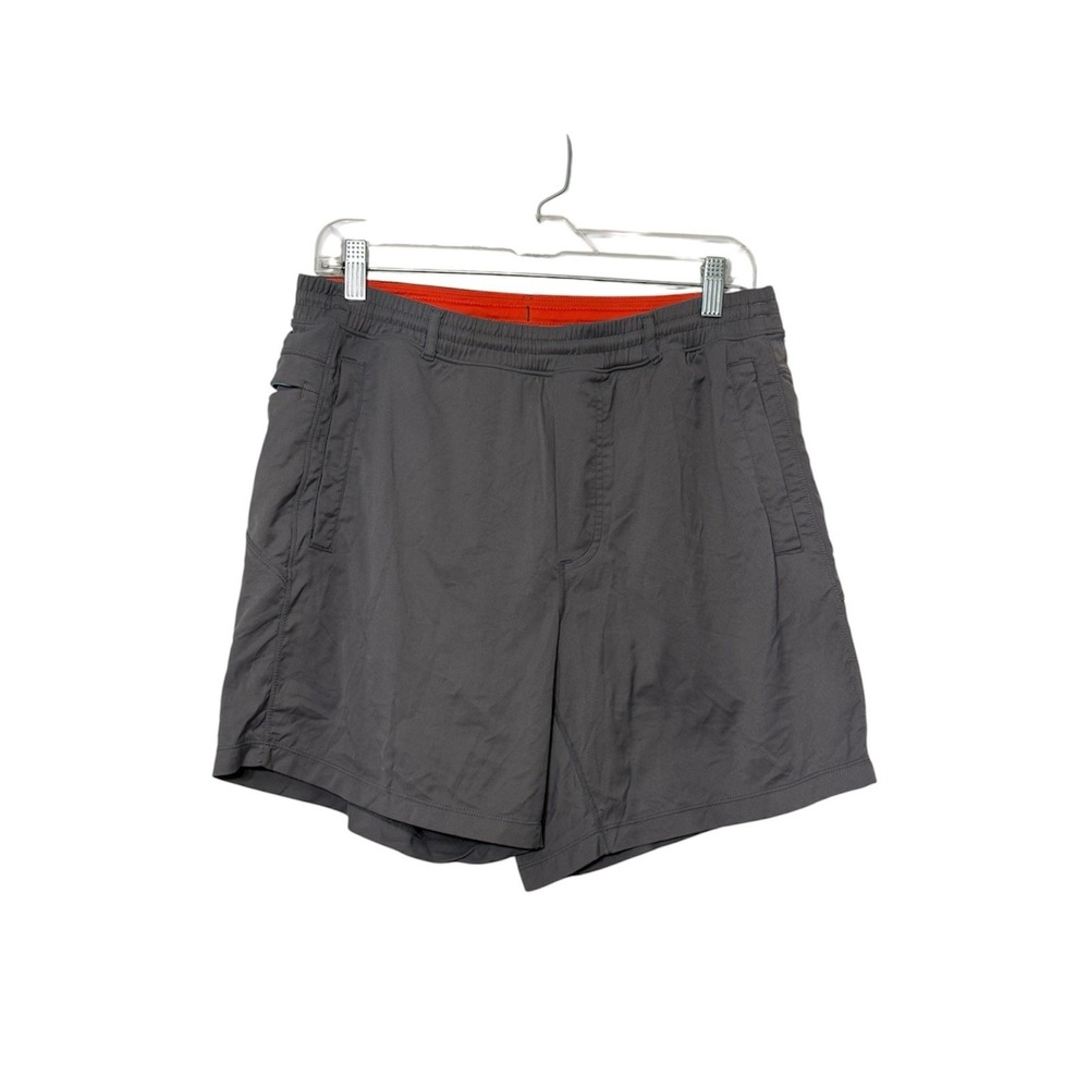 Birddogs 3 in 1 Khaki Shorts Stretchy Performance Pull OnDrawstring 7" Men's L